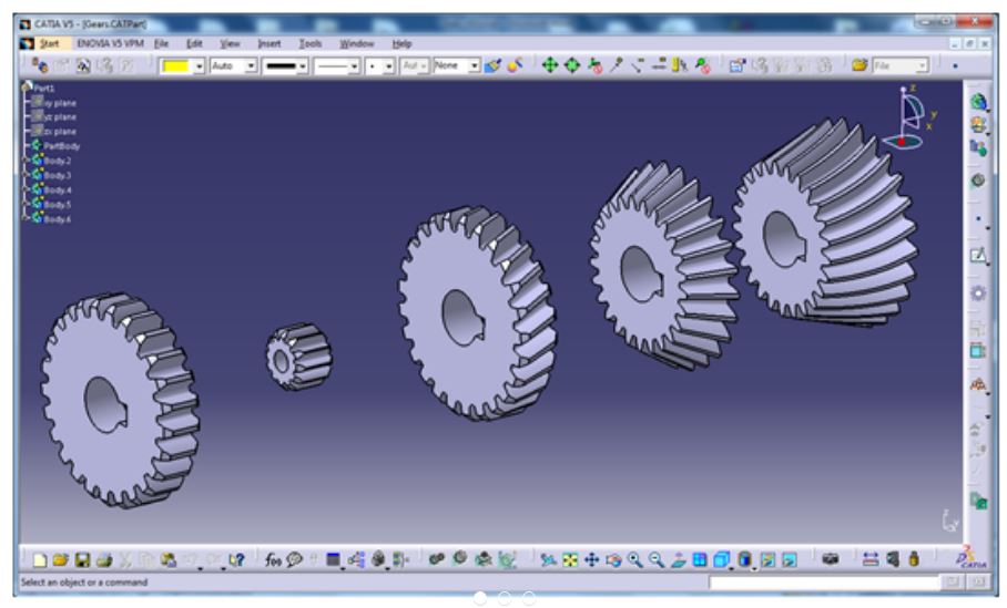 how to model gears